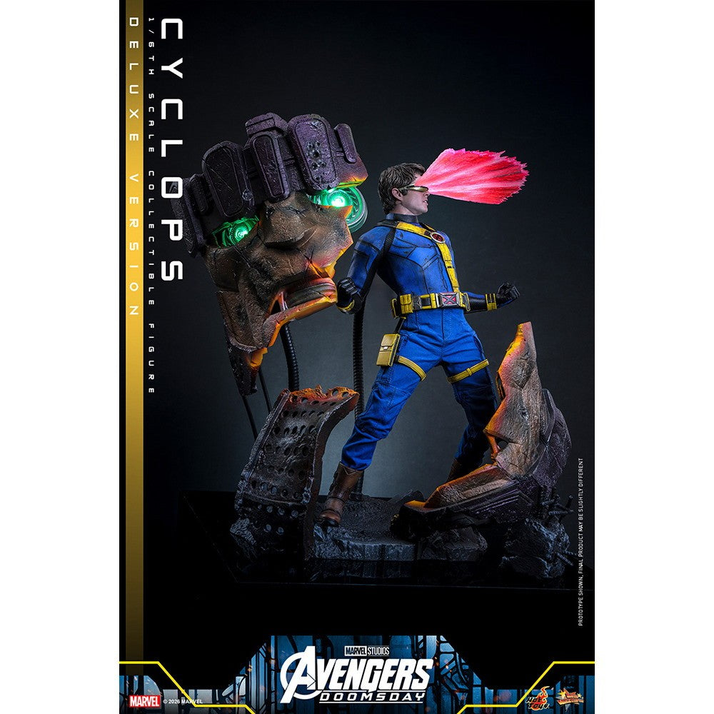 【予約安心出荷】[FIG] ムービー・マスターピース サイクロップス(デラックス版) アベンジャーズ/ドゥームズデイ 1/6 完成品 可動フィギュア(MM#909) ホットトイズ(2027年9月)