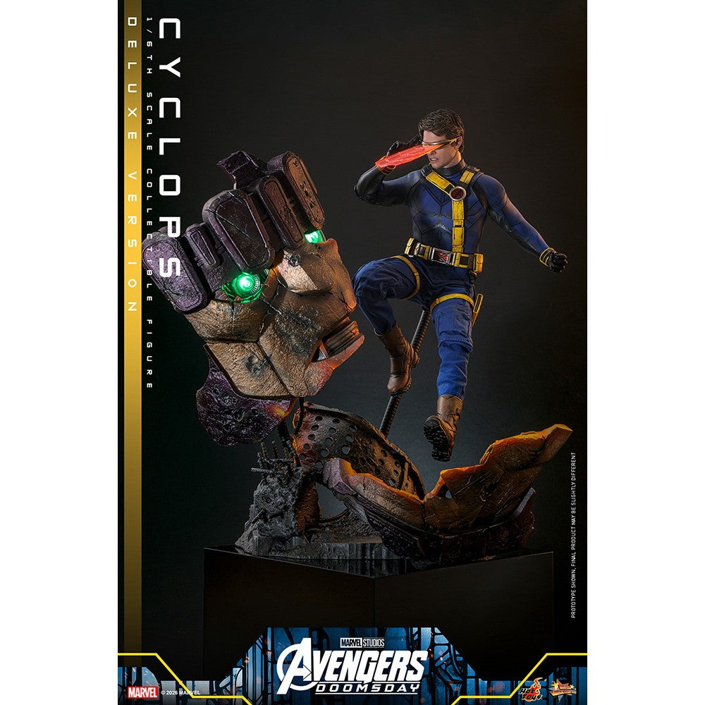 【予約安心出荷】[FIG] ムービー・マスターピース サイクロップス(デラックス版) アベンジャーズ/ドゥームズデイ 1/6 完成品 可動フィギュア(MM#909) ホットトイズ(2027年9月)