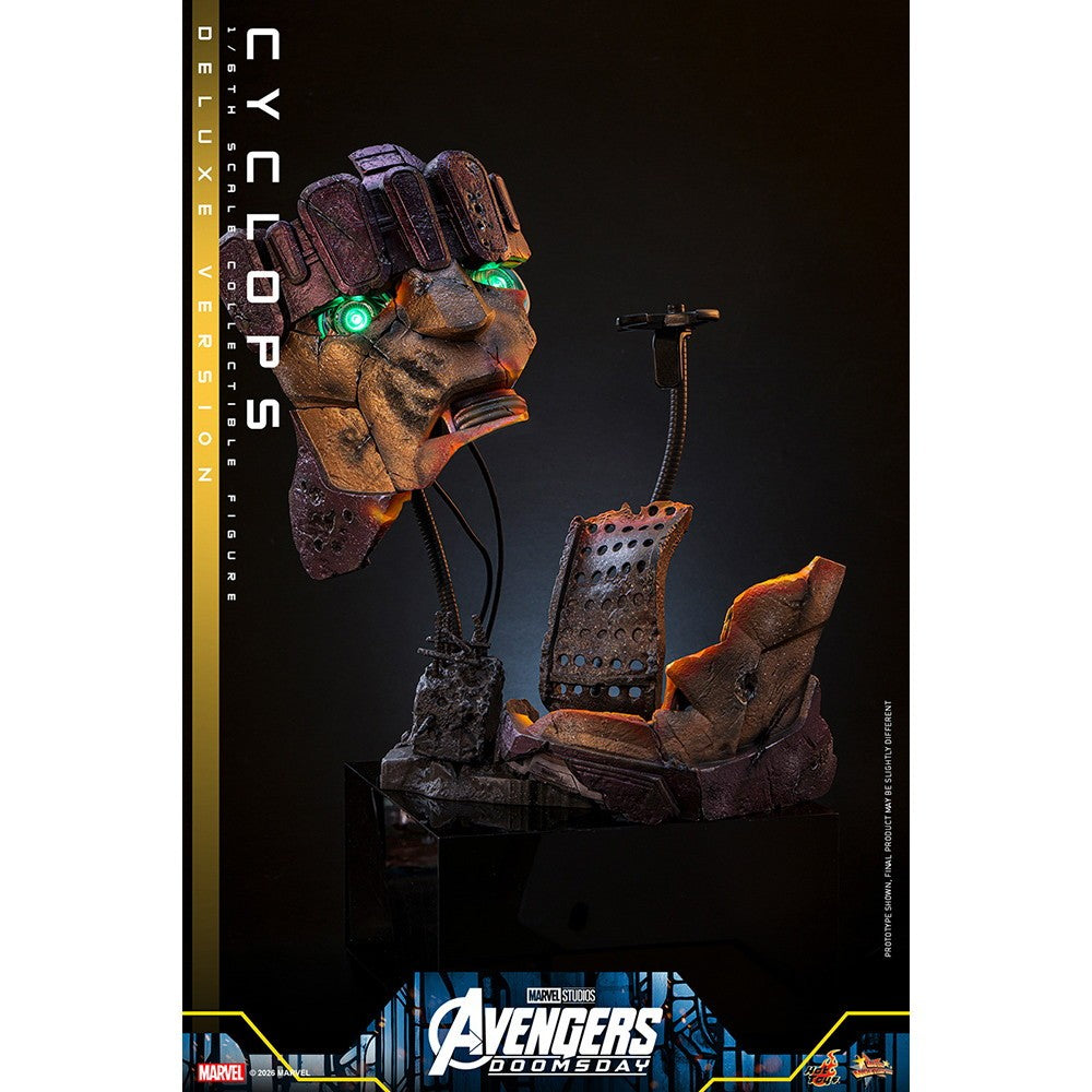 【予約安心出荷】[FIG] ムービー・マスターピース サイクロップス(デラックス版) アベンジャーズ/ドゥームズデイ 1/6 完成品 可動フィギュア(MM#909) ホットトイズ(2027年9月)