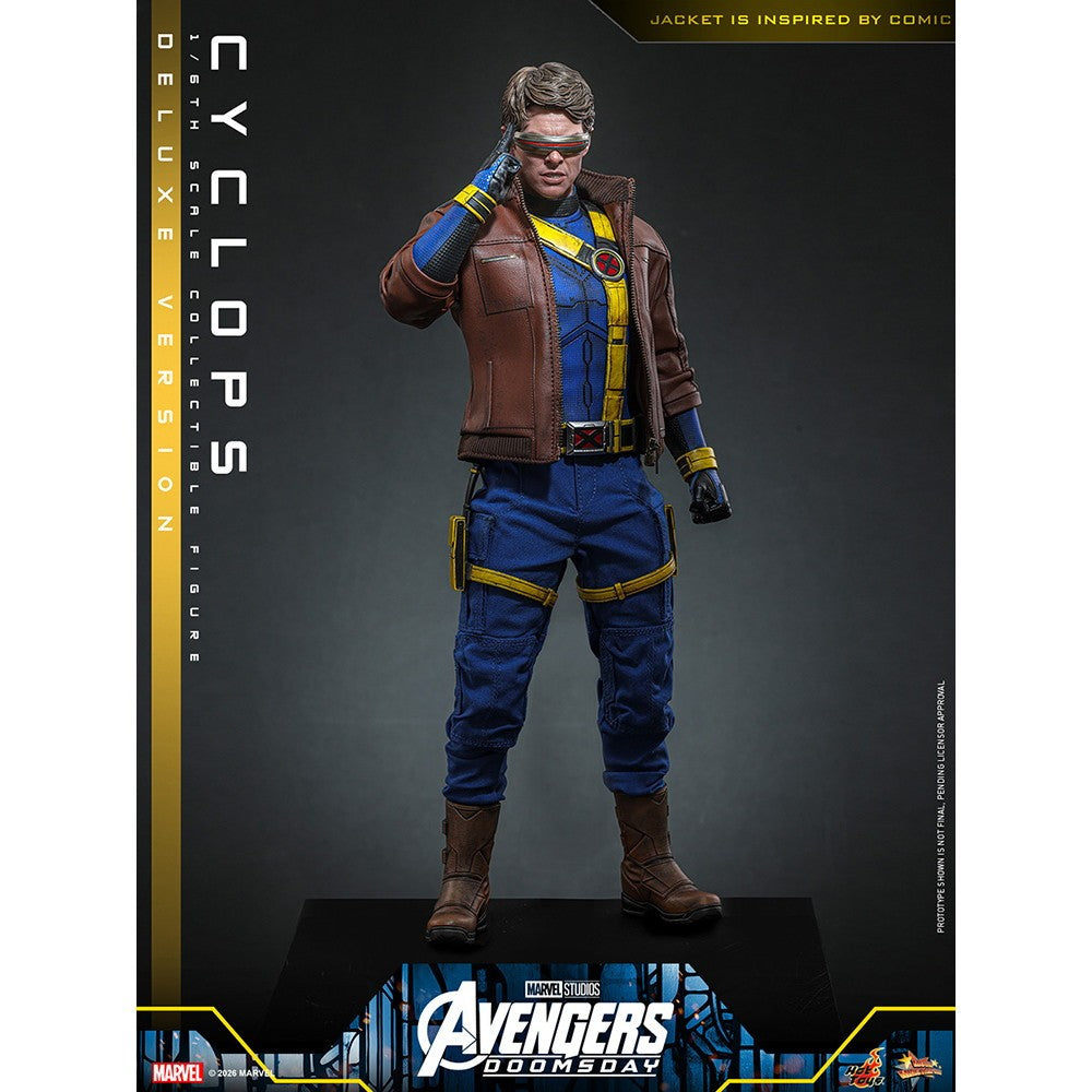 【予約安心出荷】[FIG] ムービー・マスターピース サイクロップス(デラックス版) アベンジャーズ/ドゥームズデイ 1/6 完成品 可動フィギュア(MM#909) ホットトイズ(2027年9月)