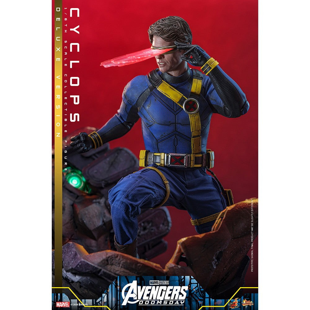 【予約安心出荷】[FIG] ムービー・マスターピース サイクロップス(デラックス版) アベンジャーズ/ドゥームズデイ 1/6 完成品 可動フィギュア(MM#909) ホットトイズ(2027年9月)