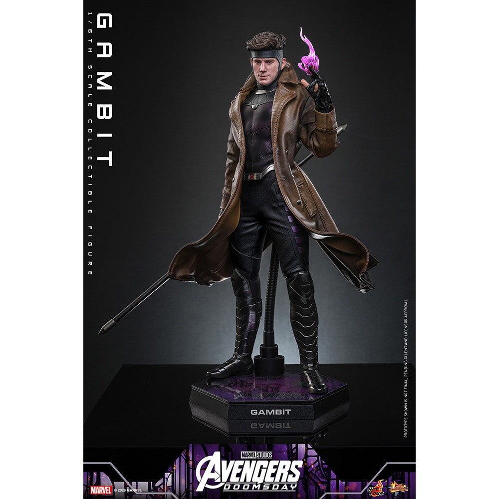 【予約安心出荷】[FIG] ムービー・マスターピース ガンビット アベンジャーズ/ドゥームズデイ 1/6 完成品 可動フィギュア(MM#910) ホットトイズ(2027年3月)