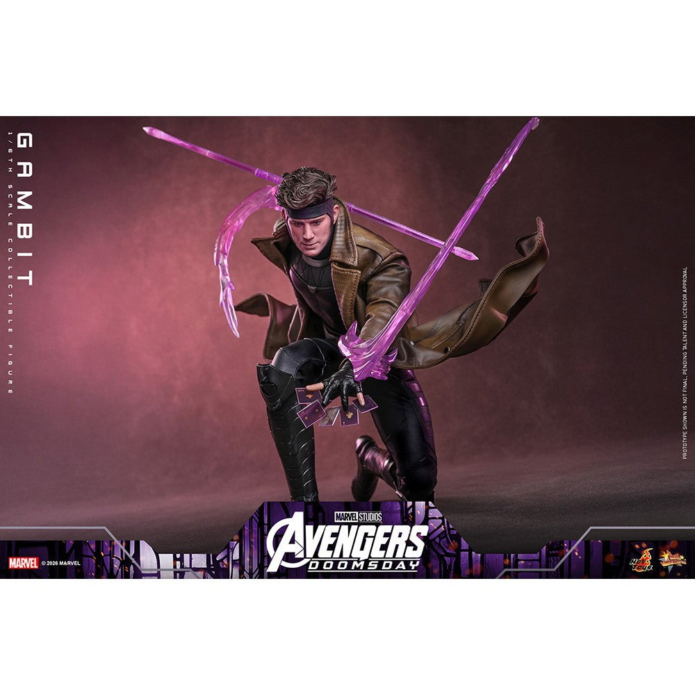【予約安心出荷】[FIG] ムービー・マスターピース ガンビット アベンジャーズ/ドゥームズデイ 1/6 完成品 可動フィギュア(MM#910) ホットトイズ(2027年3月)