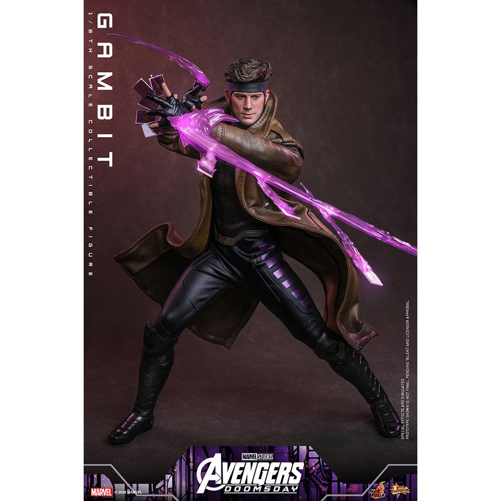 【予約安心出荷】[FIG] ムービー・マスターピース ガンビット アベンジャーズ/ドゥームズデイ 1/6 完成品 可動フィギュア(MM#910) ホットトイズ(2027年3月)