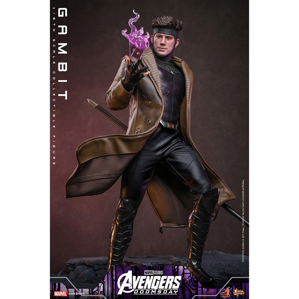 【予約安心出荷】[FIG] ムービー・マスターピース ガンビット アベンジャーズ/ドゥームズデイ 1/6 完成品 可動フィギュア(MM#910) ホットトイズ(2027年3月)
