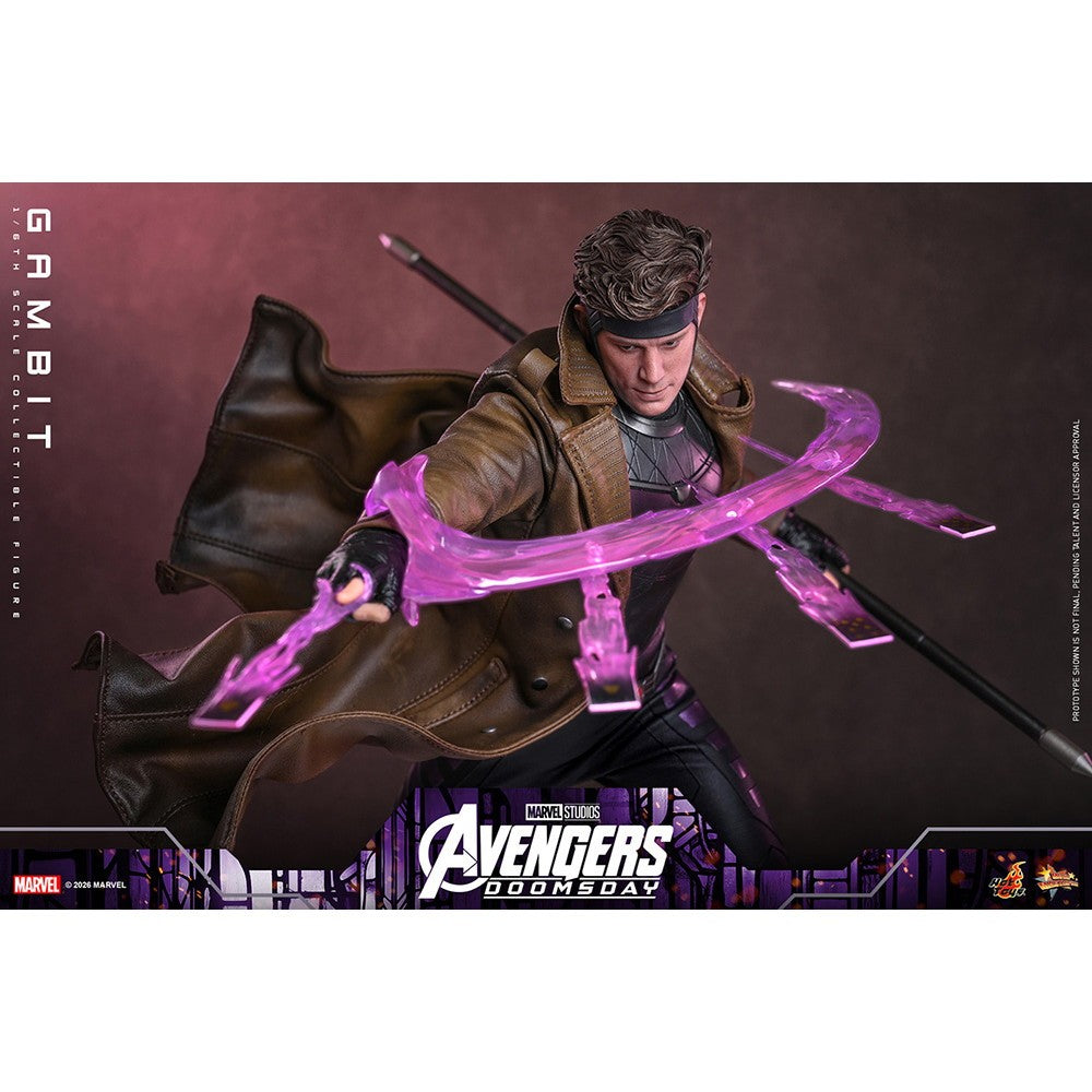 【予約安心出荷】[FIG] ムービー・マスターピース ガンビット アベンジャーズ/ドゥームズデイ 1/6 完成品 可動フィギュア(MM#910) ホットトイズ(2027年3月)