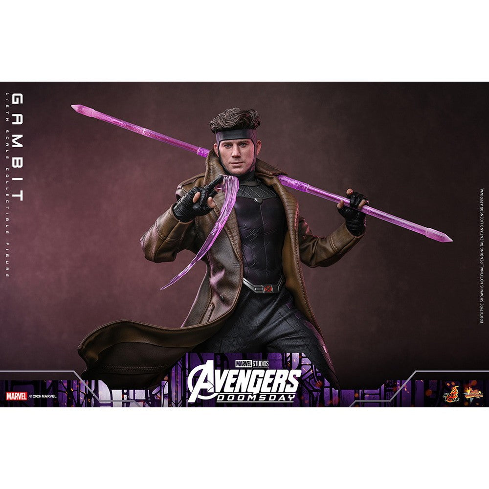 【予約安心出荷】[FIG] ムービー・マスターピース ガンビット アベンジャーズ/ドゥームズデイ 1/6 完成品 可動フィギュア(MM#910) ホットトイズ(2027年3月)