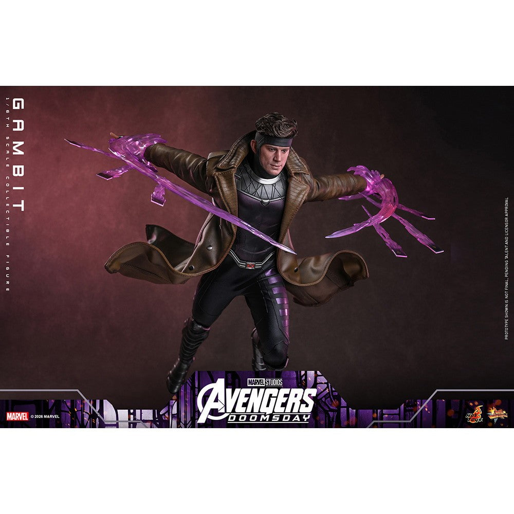【予約安心出荷】[FIG] ムービー・マスターピース ガンビット アベンジャーズ/ドゥームズデイ 1/6 完成品 可動フィギュア(MM#910) ホットトイズ(2027年3月)