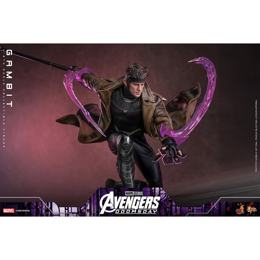 【予約安心出荷】[FIG] ムービー・マスターピース ガンビット アベンジャーズ/ドゥームズデイ 1/6 完成品 可動フィギュア(MM#910) ホットトイズ(2027年3月)