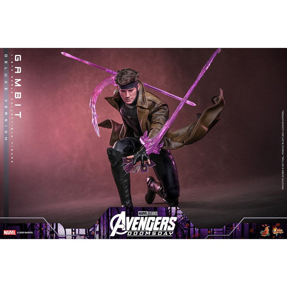 【予約安心出荷】[FIG] ムービー・マスターピース ガンビット(デラックス版) アベンジャーズ/ドゥームズデイ 1/6 完成品 可動フィギュア(MM#911) ホットトイズ(2027年6月)