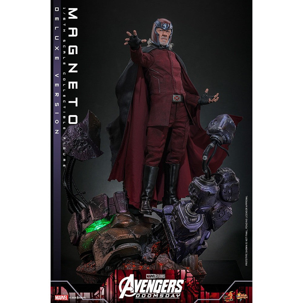 【予約安心出荷】[FIG] ムービー・マスターピース マグニートー(デラックス版) アベンジャーズ/ドゥームズデイ 1/6 完成品 可動フィギュア(MM#913) ホットトイズ(2027年12月)
