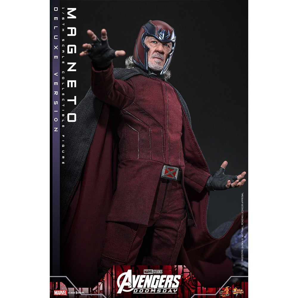 【予約安心出荷】[FIG] ムービー・マスターピース マグニートー(デラックス版) アベンジャーズ/ドゥームズデイ 1/6 完成品 可動フィギュア(MM#913) ホットトイズ(2027年12月)
