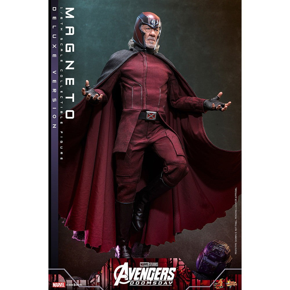 【予約安心出荷】[FIG] ムービー・マスターピース マグニートー(デラックス版) アベンジャーズ/ドゥームズデイ 1/6 完成品 可動フィギュア(MM#913) ホットトイズ(2027年12月)
