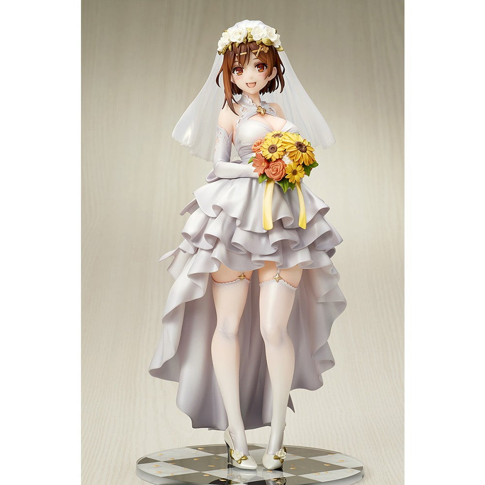 【予約安心出荷】[FIG] ライザ(ライザリン・シュタウト)ウェディングStyle ライザのアトリエ3 ～終わりの錬金術士と秘密の鍵～ 1/7 完成品 フィギュア キューズQ(2027年4月)