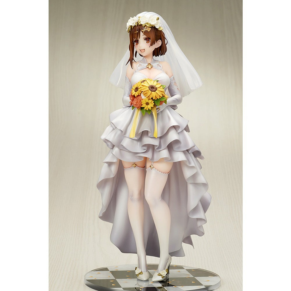 【予約安心出荷】[FIG] ライザ(ライザリン・シュタウト)ウェディングStyle ライザのアトリエ3 ～終わりの錬金術士と秘密の鍵～ 1/7 完成品 フィギュア キューズQ(2027年4月)