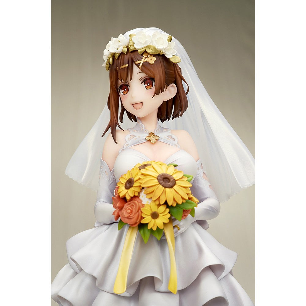 【予約安心出荷】[FIG] ライザ(ライザリン・シュタウト)ウェディングStyle ライザのアトリエ3 ～終わりの錬金術士と秘密の鍵～ 1/7 完成品 フィギュア キューズQ(2027年4月)