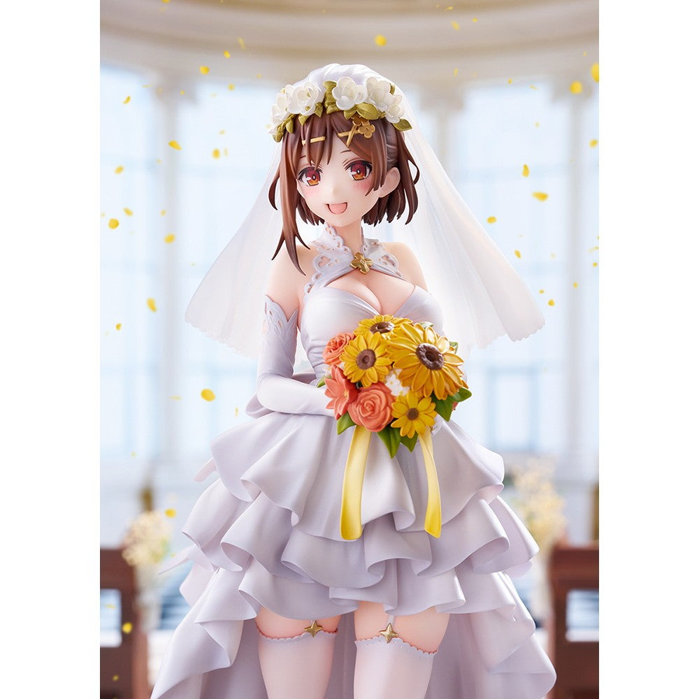 【予約安心出荷】[FIG] ライザ(ライザリン・シュタウト)ウェディングStyle ライザのアトリエ3 ～終わりの錬金術士と秘密の鍵～ 1/7 完成品 フィギュア キューズQ(2027年4月)