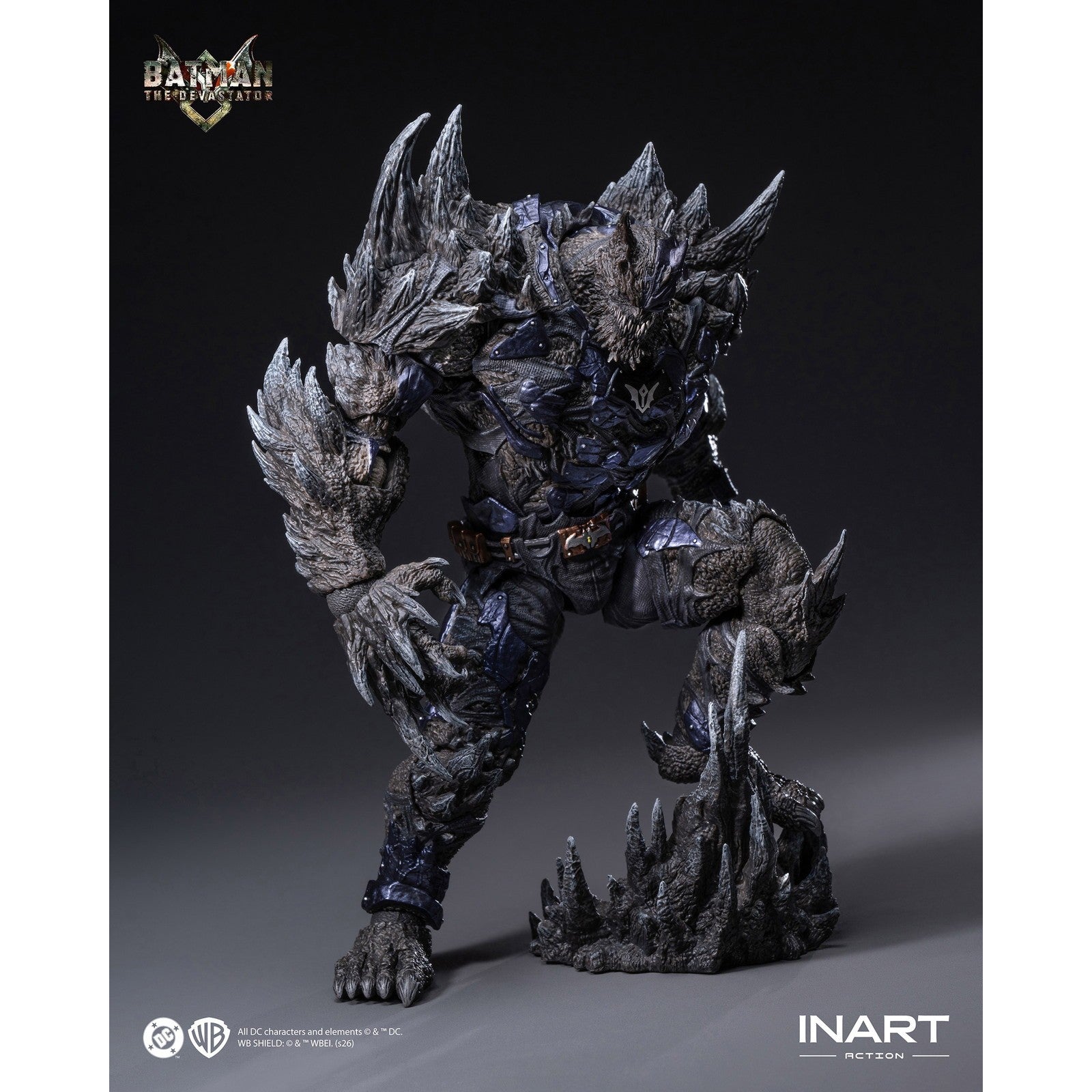 【予約安心出荷】[FIG] INART Action(インアート・アクション)-『ダークナイツ:メタル』バットマン・ザ・デバステーター 完成品 可動フィギュア INART(インアート)(2026年12月)