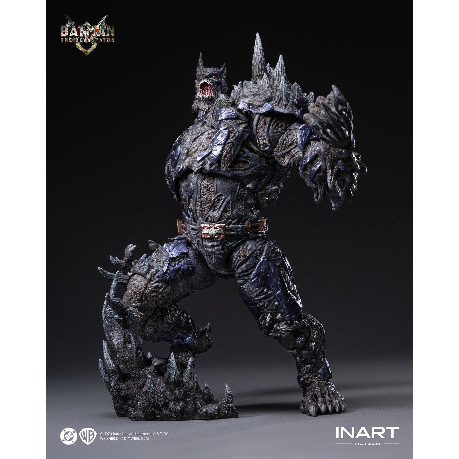 【予約安心出荷】[FIG] INART Action(インアート・アクション)-『ダークナイツ:メタル』バットマン・ザ・デバステーター 完成品 可動フィギュア INART(インアート)(2026年12月)