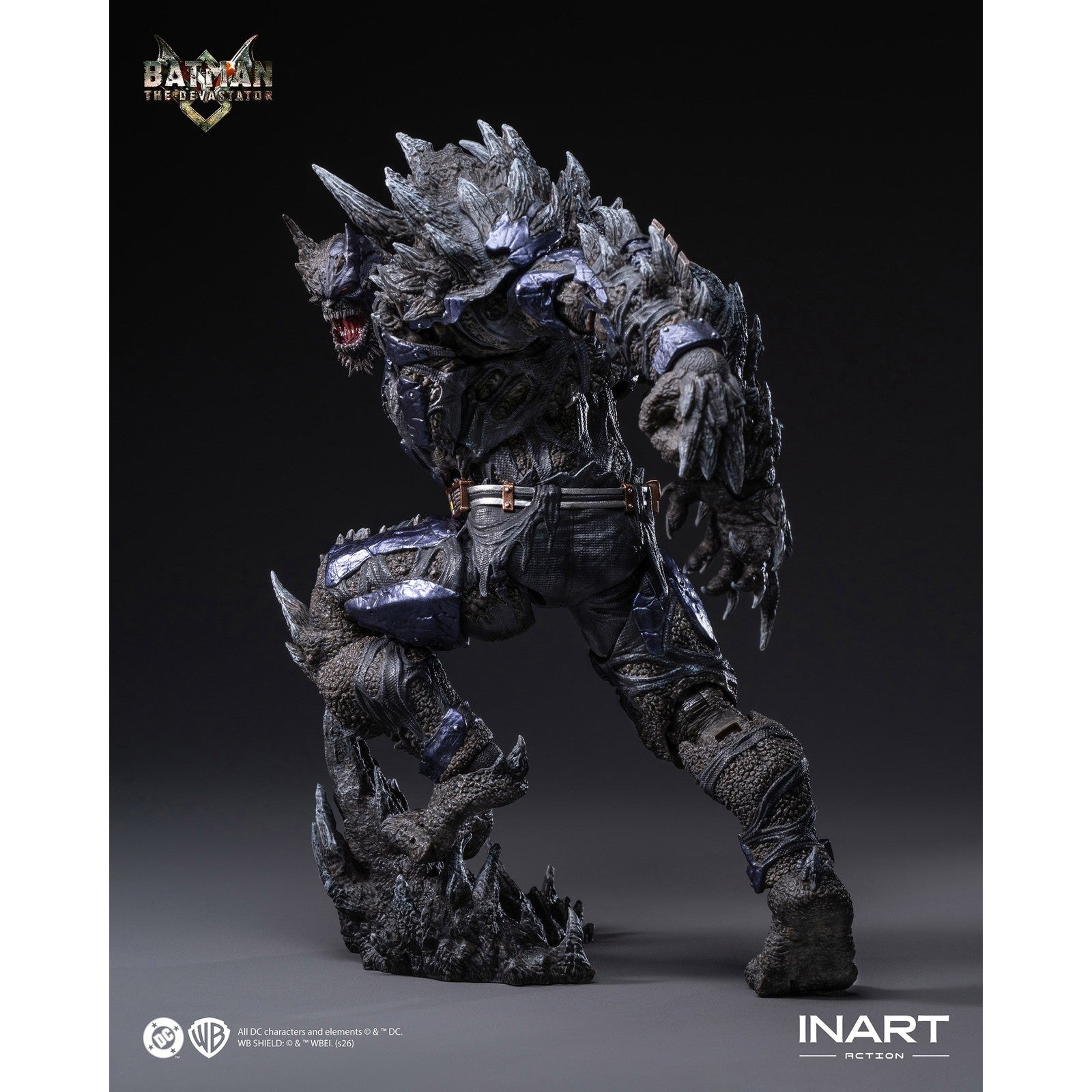 【予約安心出荷】[FIG] INART Action(インアート・アクション)-『ダークナイツ:メタル』バットマン・ザ・デバステーター 完成品 可動フィギュア INART(インアート)(2026年12月)