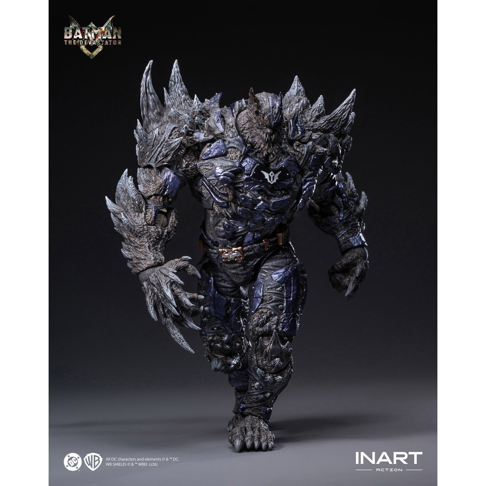 【予約安心出荷】[FIG] INART Action(インアート・アクション)-『ダークナイツ:メタル』バットマン・ザ・デバステーター 完成品 可動フィギュア INART(インアート)(2026年12月)