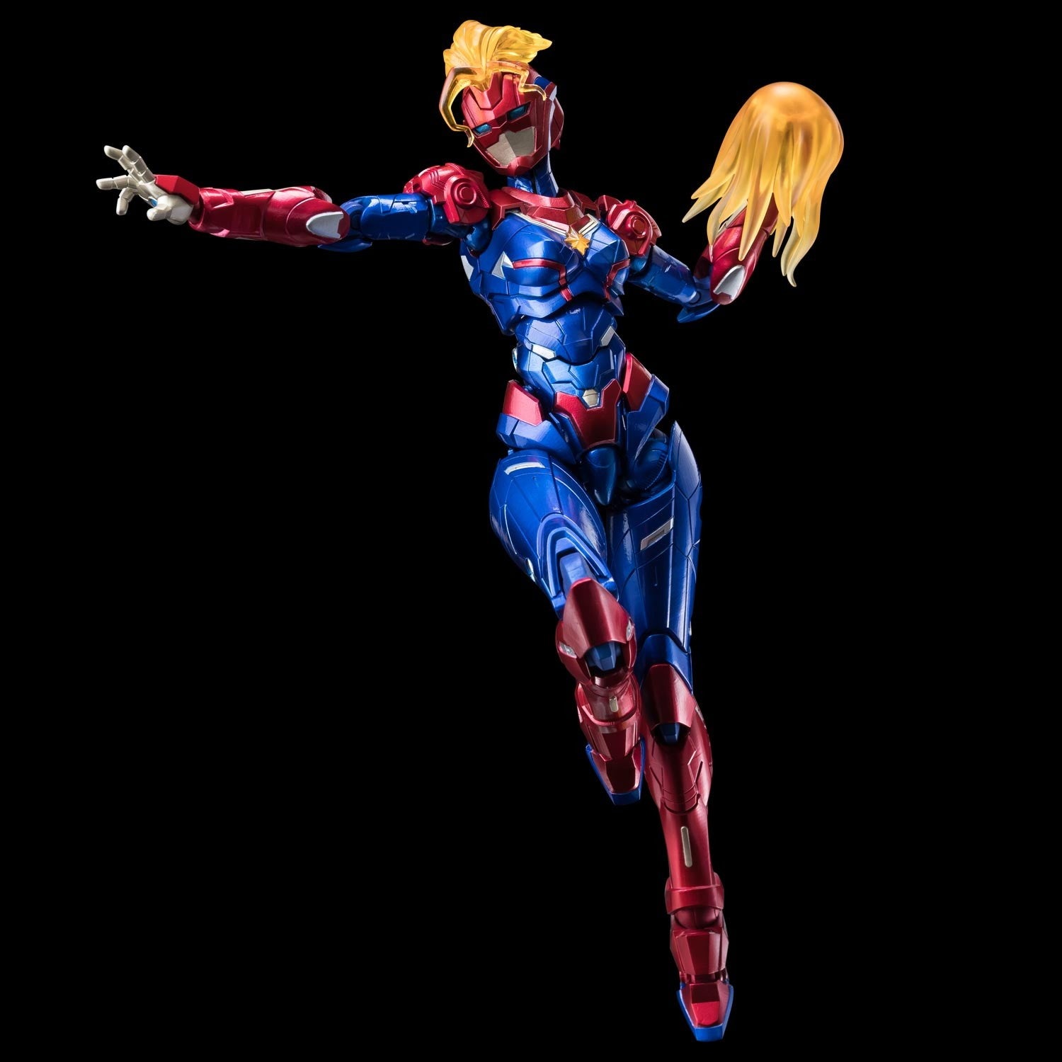 【予約安心出荷】[FIG] ファイティングアーマー キャプテン・マーベル MARVEL 完成品 可動フィギュア 千値練(せんちねる)(2026年12月)