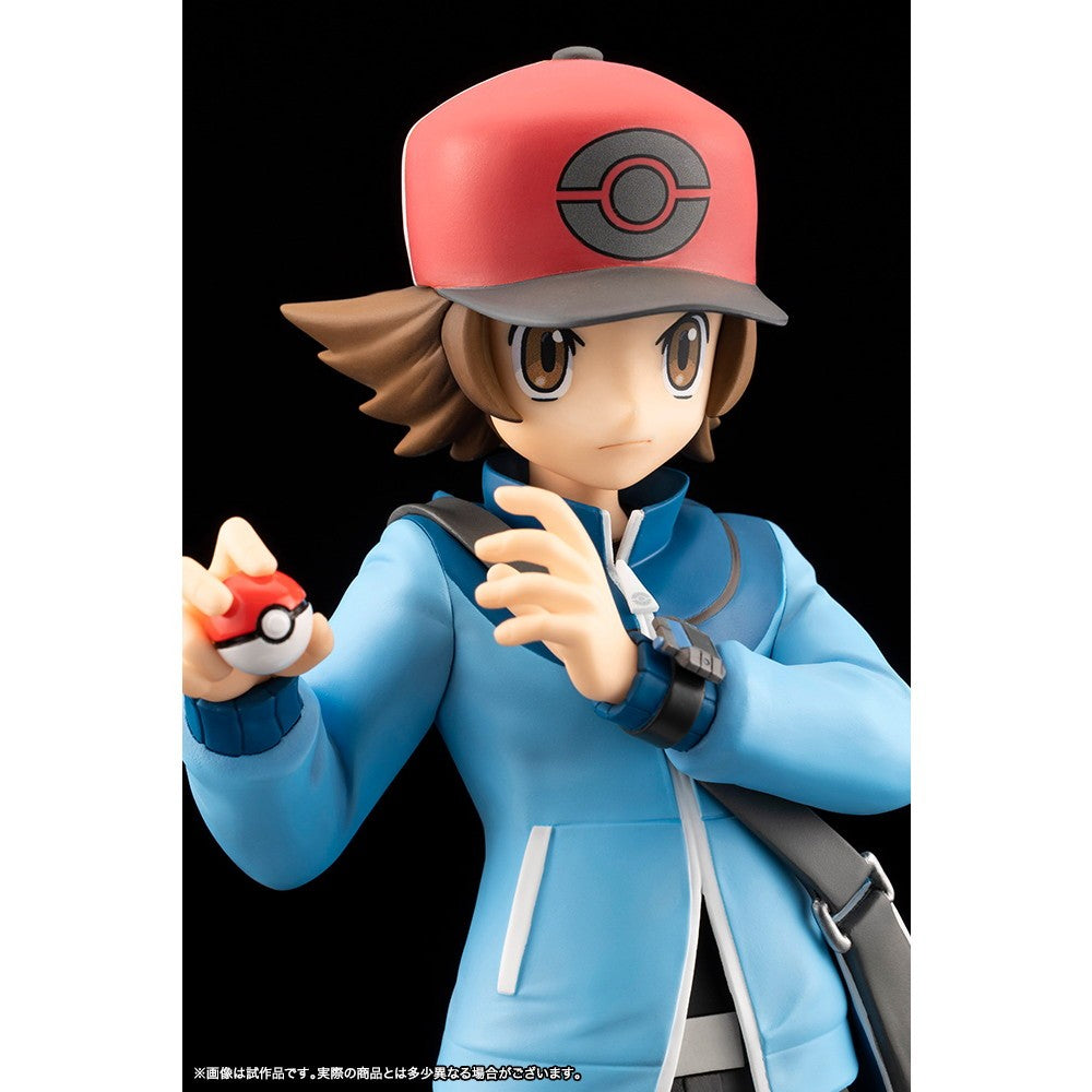 【予約安心出荷】[FIG] ARTFX J トウヤ with ビクティニ ポケットモンスター ブラック・ホワイト 1/8 完成品 フィギュア(PV302) コトブキヤ(2027年3月)