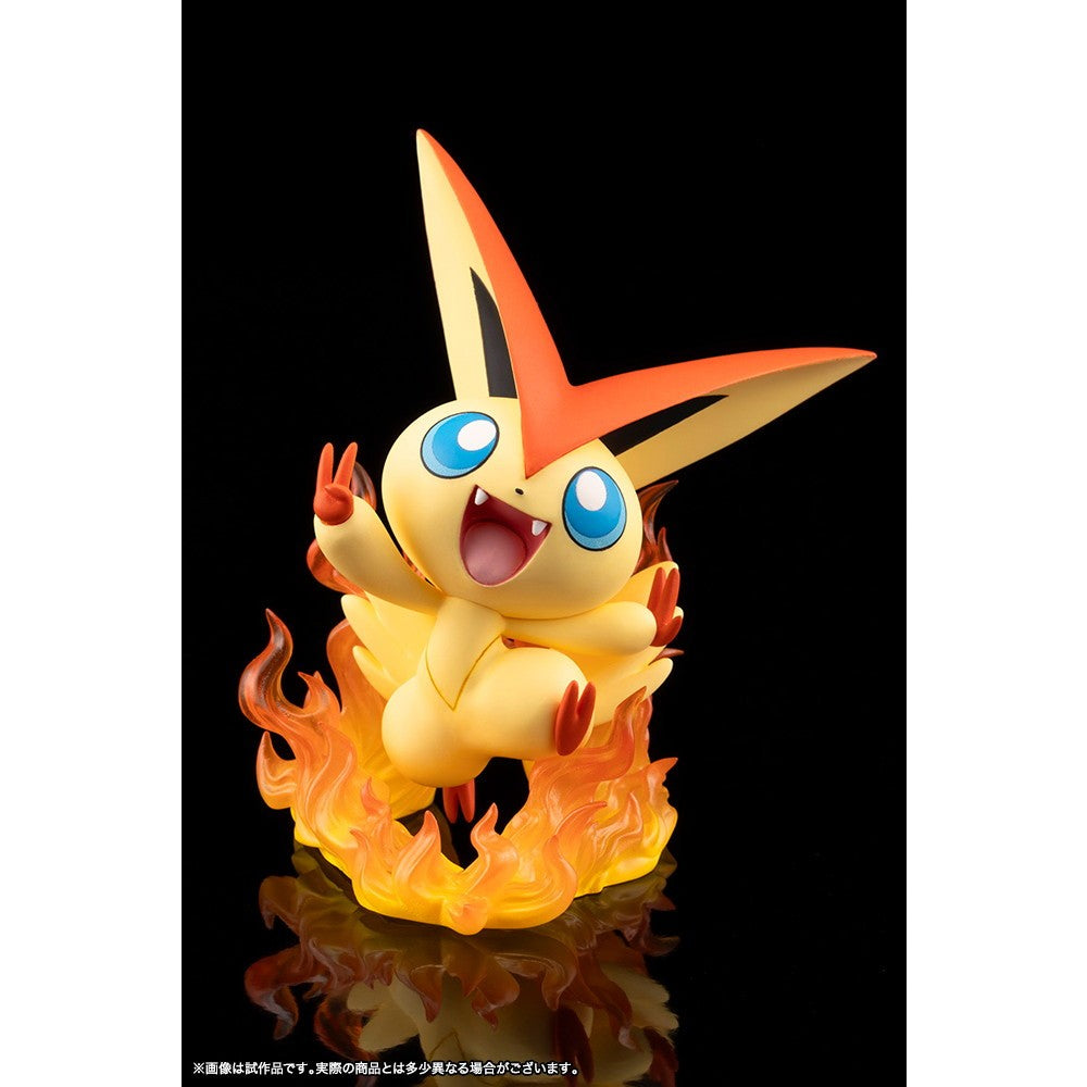 【予約安心出荷】[FIG] ARTFX J トウヤ with ビクティニ ポケットモンスター ブラック・ホワイト 1/8 完成品 フィギュア(PV302) コトブキヤ(2027年3月)
