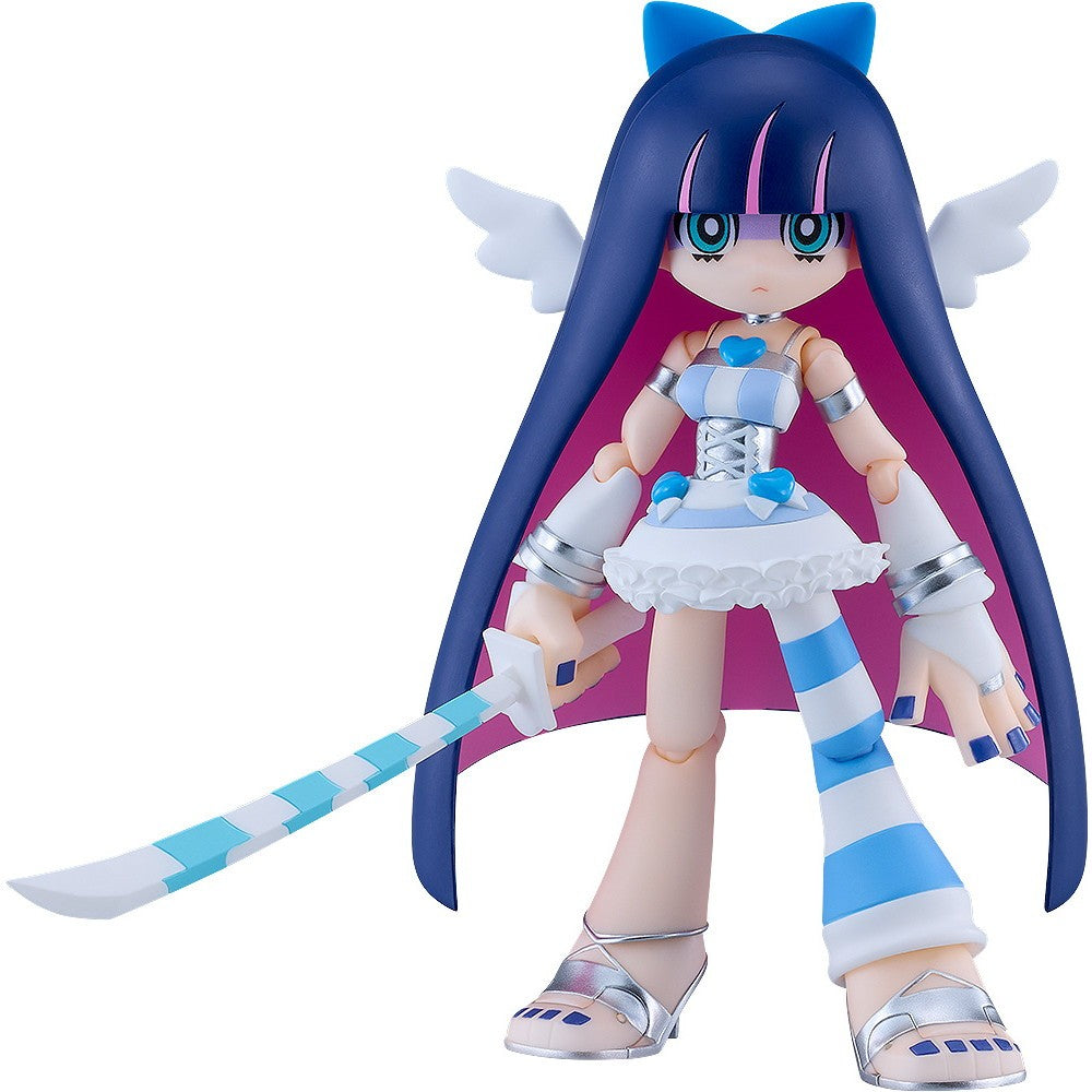 【予約安心出荷】[FIG] figma(フィグマ) 707 ストッキング エンジェルver. New PANTY & STOCKING with GARTERBELT(ニューパンティ&ストッキングwithガーターベルト) 完成品 可動フィギュア グッドスマイルカンパニー(2027年7月)