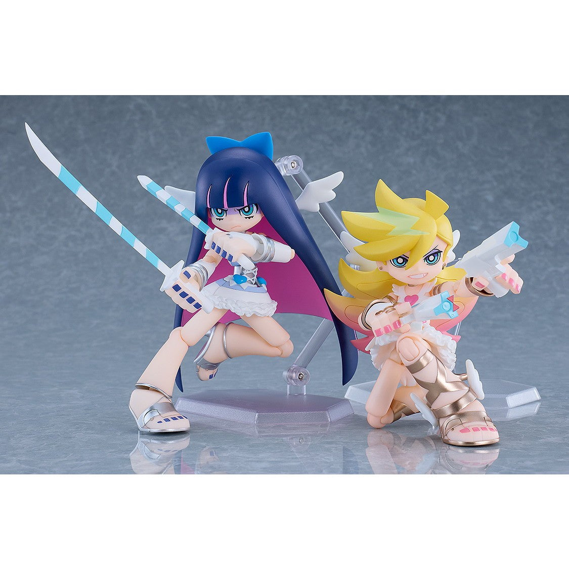 【予約安心出荷】[FIG] figma(フィグマ) 706・707 パンティ&ストッキング エンジェルver. セット New PANTY & STOCKING with GARTERBELT(ニューパンティ&ストッキングwithガーターベルト) 完成品 可動フィギュア グッドスマイルカンパニー(2027年7月)