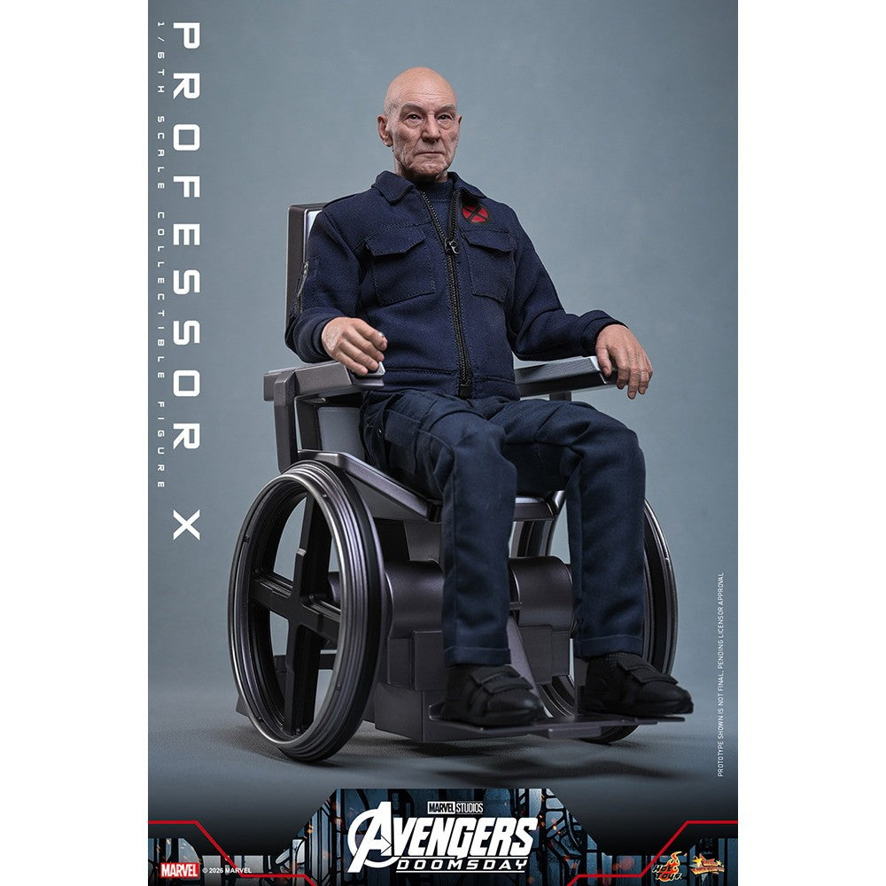 【予約安心出荷】[FIG] ムービー・マスターピース プロフェッサーX アベンジャーズ/ドゥームズデイ 1/6 完成品 可動フィギュア(MM#917) ホットトイズ(2027年12月)