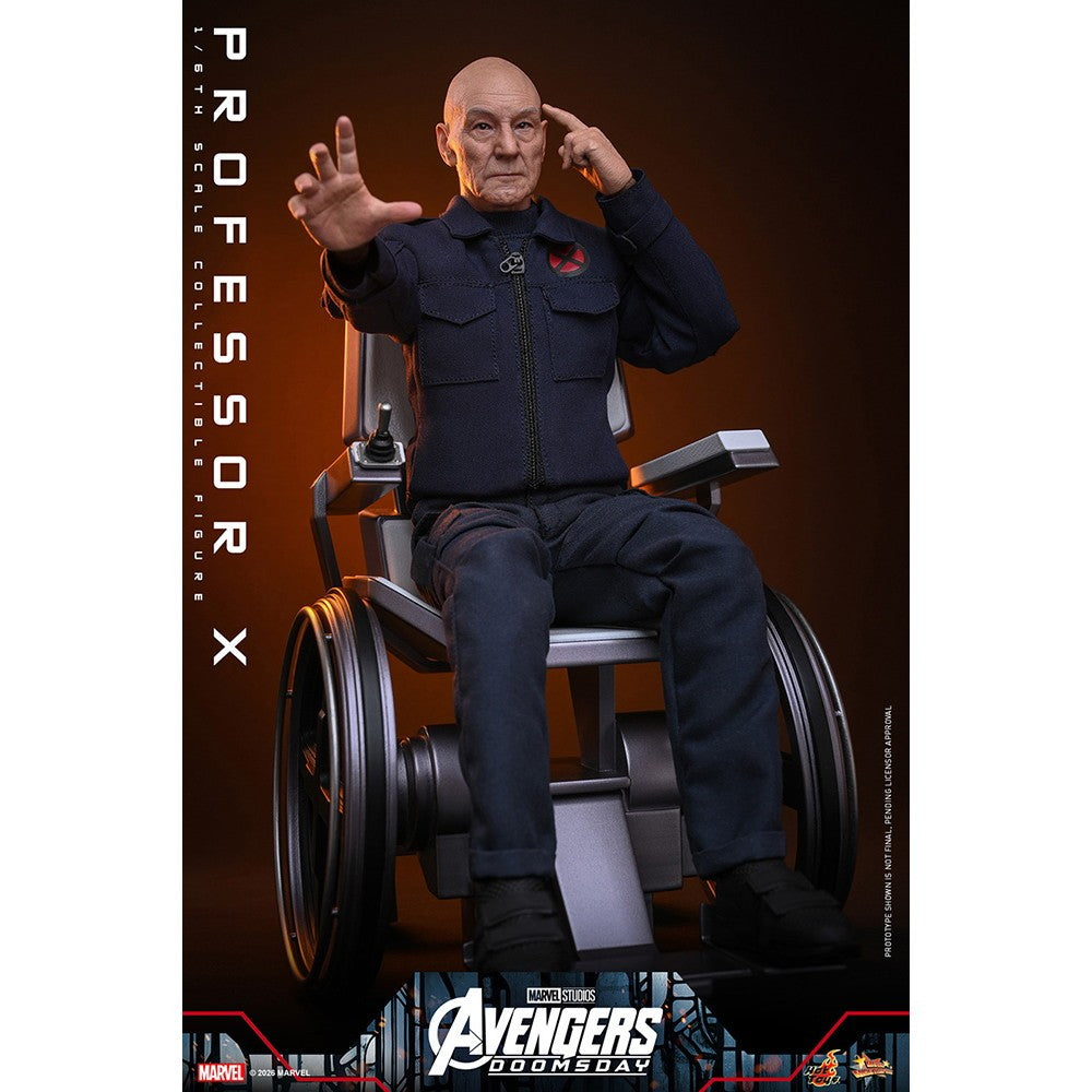 【予約安心出荷】[FIG] ムービー・マスターピース プロフェッサーX アベンジャーズ/ドゥームズデイ 1/6 完成品 可動フィギュア(MM#917) ホットトイズ(2027年12月)