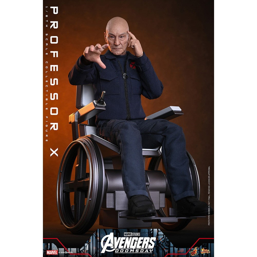 【予約安心出荷】[FIG] ムービー・マスターピース プロフェッサーX アベンジャーズ/ドゥームズデイ 1/6 完成品 可動フィギュア(MM#917) ホットトイズ(2027年12月)