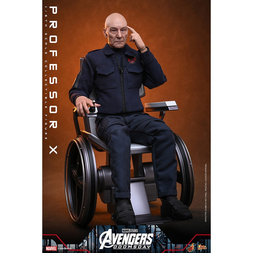 【予約安心出荷】[FIG] ムービー・マスターピース プロフェッサーX アベンジャーズ/ドゥームズデイ 1/6 完成品 可動フィギュア(MM#917) ホットトイズ(2027年12月)