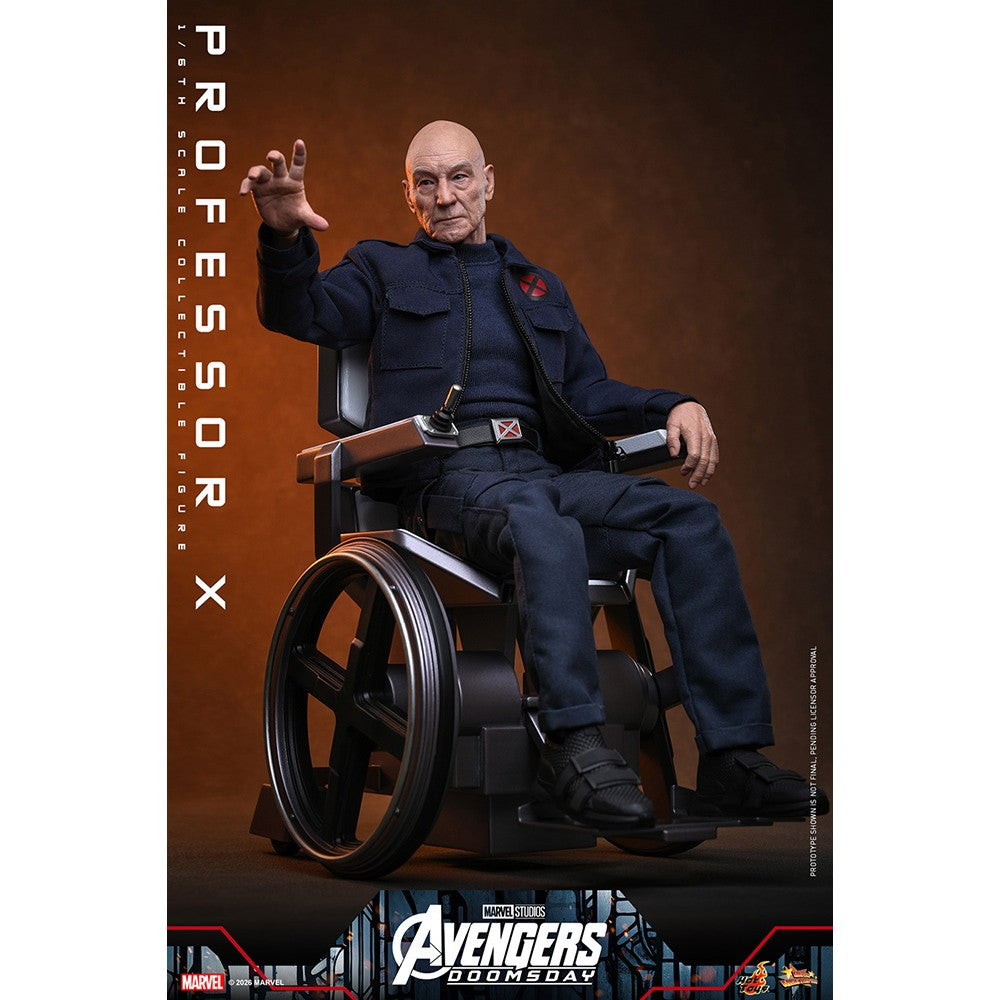 【予約安心出荷】[FIG] ムービー・マスターピース プロフェッサーX アベンジャーズ/ドゥームズデイ 1/6 完成品 可動フィギュア(MM#917) ホットトイズ(2027年12月)
