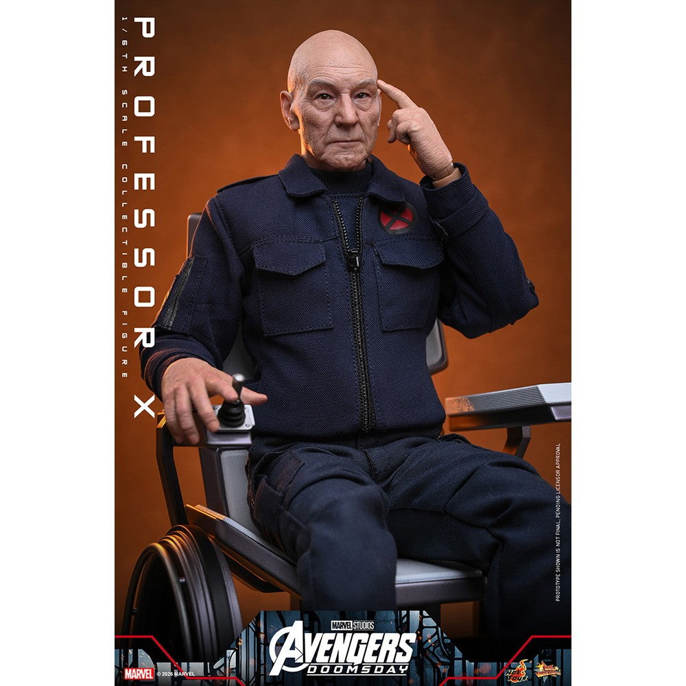 【予約安心出荷】[FIG] ムービー・マスターピース プロフェッサーX アベンジャーズ/ドゥームズデイ 1/6 完成品 可動フィギュア(MM#917) ホットトイズ(2027年12月)