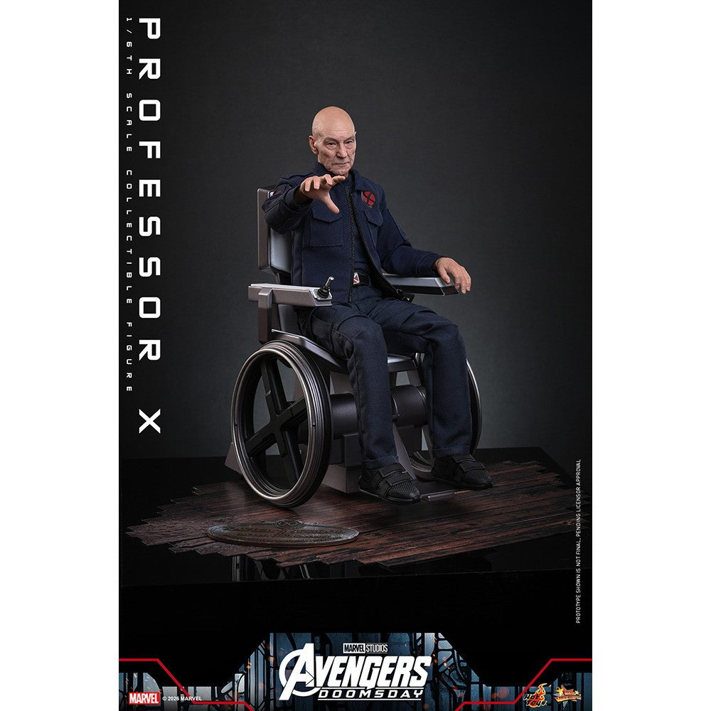 【予約安心出荷】[FIG] ムービー・マスターピース プロフェッサーX アベンジャーズ/ドゥームズデイ 1/6 完成品 可動フィギュア(MM#917) ホットトイズ(2027年12月)