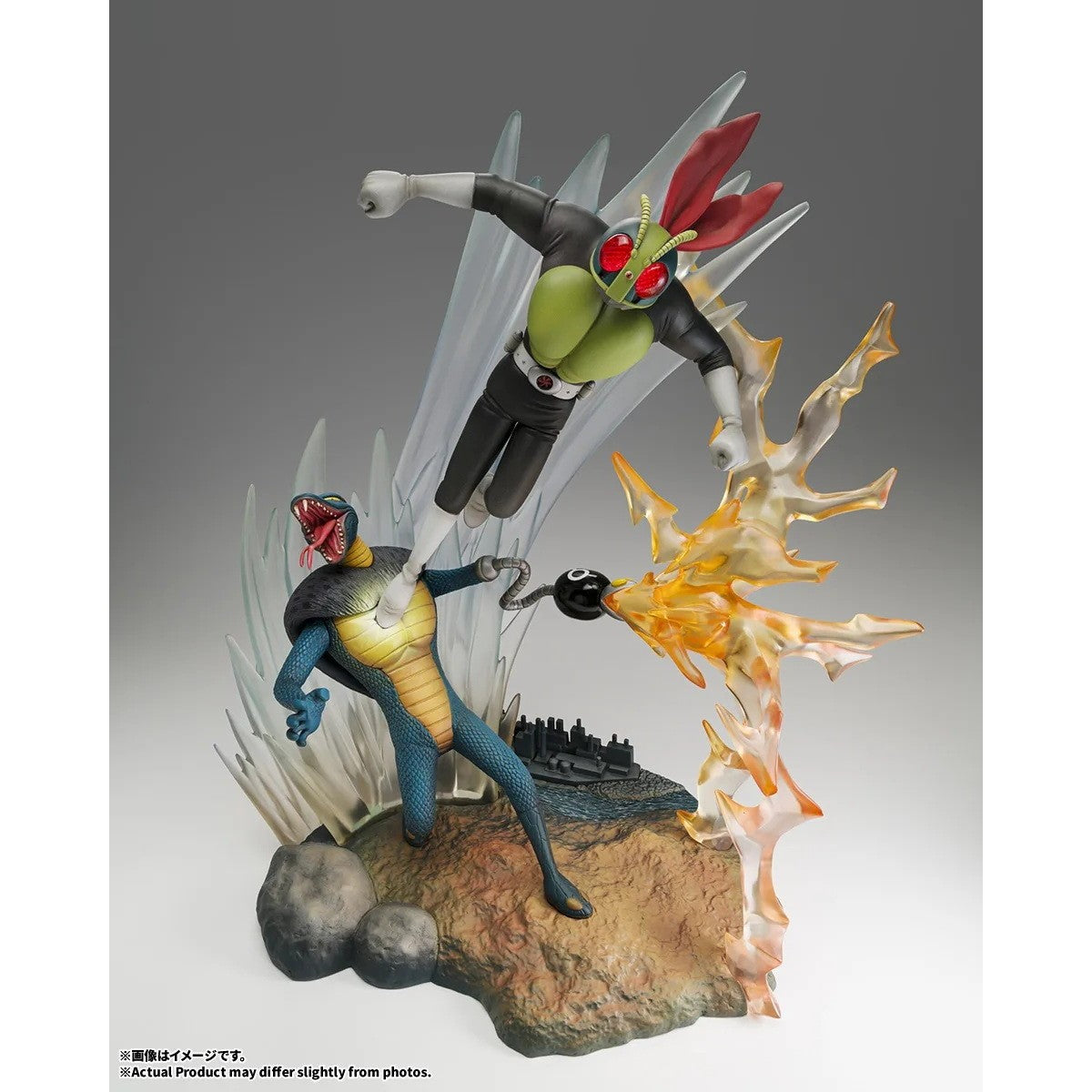 【予約安心出荷】[FIG] フィギュアーツZERO 『仮面ライダー』より『仮面ライダー対コブラ男』 完成品 フィギュア バンダイスピリッツ(2027年2月)
