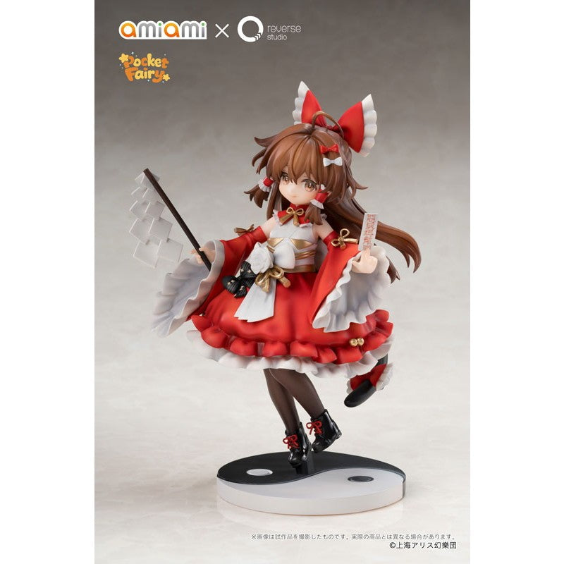 【予約安心出荷】[FIG] アクリルキーホルダー付属 Reverse 手のひら精霊 博麗霊夢(はくれいれいむ) 東方Project 完成品 フィギュア あみあみ×Reverse Studio(リバーススタジオ)(2027年11月)