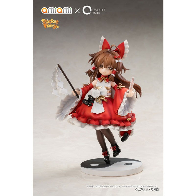 【予約安心出荷】[FIG] アクリルキーホルダー付属 Reverse 手のひら精霊 博麗霊夢(はくれいれいむ) 東方Project 完成品 フィギュア あみあみ×Reverse Studio(リバーススタジオ)(2027年11月)