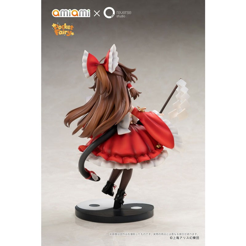 【予約安心出荷】[FIG] アクリルキーホルダー付属 Reverse 手のひら精霊 博麗霊夢(はくれいれいむ) 東方Project 完成品 フィギュア あみあみ×Reverse Studio(リバーススタジオ)(2027年11月)