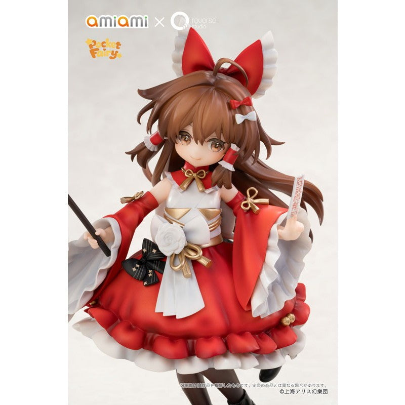 【予約安心出荷】[FIG] アクリルキーホルダー付属 Reverse 手のひら精霊 博麗霊夢(はくれいれいむ) 東方Project 完成品 フィギュア あみあみ×Reverse Studio(リバーススタジオ)(2027年11月)