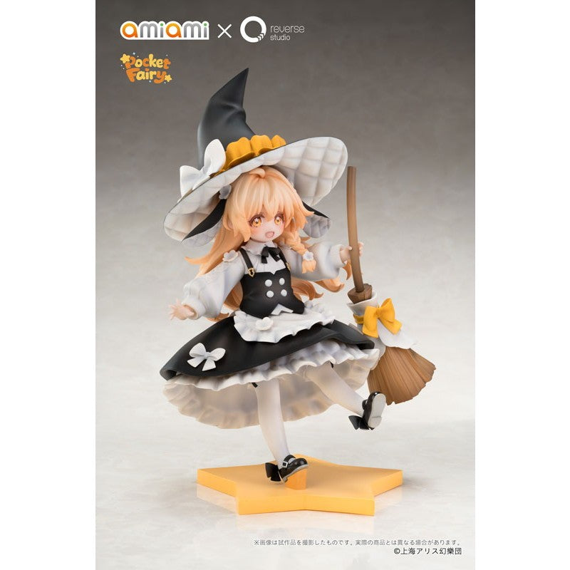 【予約安心出荷】[FIG] アクリルキーホルダー付属 Reverse 手のひら精霊 霧雨魔理沙(きりさめまりさ) 東方Project 完成品 フィギュア あみあみ×Reverse Studio(リバーススタジオ)(2027年11月)