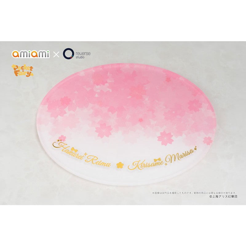 【予約安心出荷】[FIG] 特典台座&アクリルキーホルダーセット付属 Reverse 手のひら精霊 博麗霊夢&霧雨魔理沙(はくれいれいむ&きりさめまりさ) 東方Project 完成品 フィギュア あみあみ×Reverse Studio(リバーススタジオ)(2027年11月)