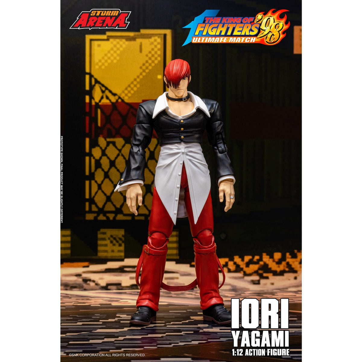 【予約安心出荷】[FIG] Storm Arena(ストームアリーナ) 八神庵(やがみいおり) THE KING OF FIGHTERS '98 ULTIMATE MATCH(ザ・キング・オブ・ファイターズ98 アルティメットマッチ) 1/12 完成品 可動フィギュア(KFSA04) ストームコレクティブルズ(2027年3月)
