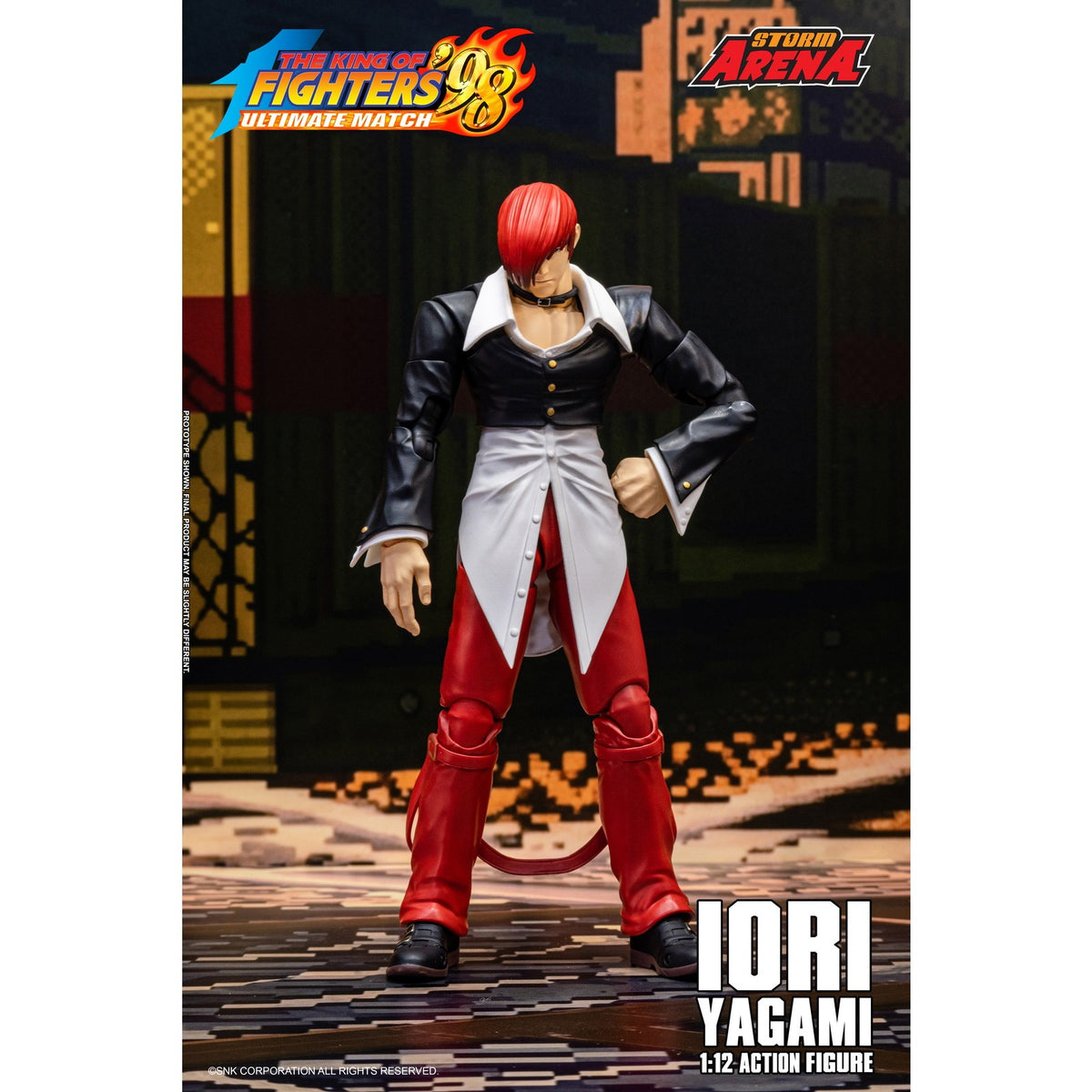 【予約安心出荷】[FIG] Storm Arena(ストームアリーナ) 八神庵(やがみいおり) THE KING OF FIGHTERS '98 ULTIMATE MATCH(ザ・キング・オブ・ファイターズ98 アルティメットマッチ) 1/12 完成品 可動フィギュア(KFSA04) ストームコレクティブルズ(2027年3月)