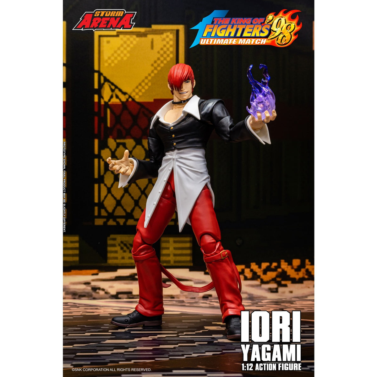 【予約安心出荷】[FIG] Storm Arena(ストームアリーナ) 八神庵(やがみいおり) THE KING OF FIGHTERS '98 ULTIMATE MATCH(ザ・キング・オブ・ファイターズ98 アルティメットマッチ) 1/12 完成品 可動フィギュア(KFSA04) ストームコレクティブルズ(2027年3月)