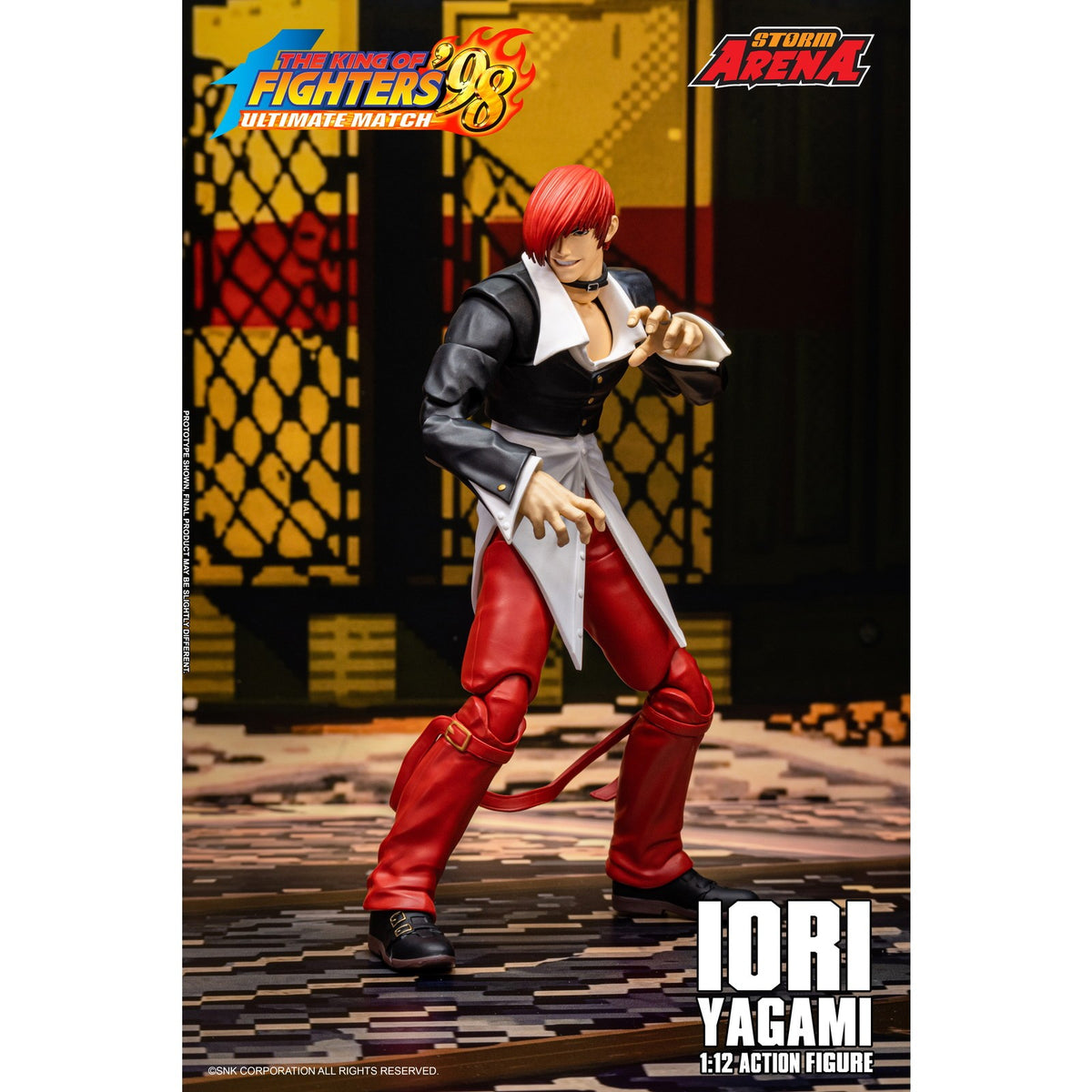 【予約安心出荷】[FIG] Storm Arena(ストームアリーナ) 八神庵(やがみいおり) THE KING OF FIGHTERS '98 ULTIMATE MATCH(ザ・キング・オブ・ファイターズ98 アルティメットマッチ) 1/12 完成品 可動フィギュア(KFSA04) ストームコレクティブルズ(2027年3月)