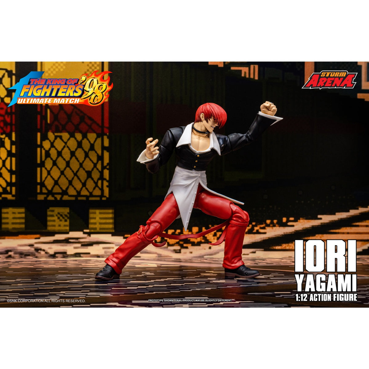 【予約安心出荷】[FIG] Storm Arena(ストームアリーナ) 八神庵(やがみいおり) THE KING OF FIGHTERS '98 ULTIMATE MATCH(ザ・キング・オブ・ファイターズ98 アルティメットマッチ) 1/12 完成品 可動フィギュア(KFSA04) ストームコレクティブルズ(2027年3月)