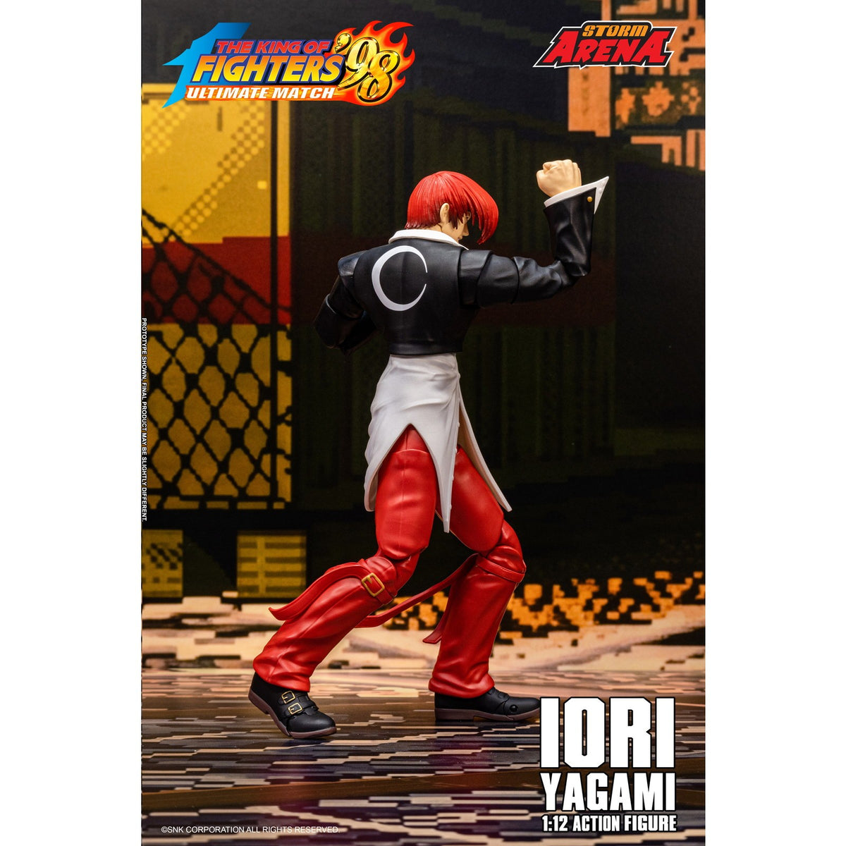 【予約安心出荷】[FIG] Storm Arena(ストームアリーナ) 八神庵(やがみいおり) THE KING OF FIGHTERS '98 ULTIMATE MATCH(ザ・キング・オブ・ファイターズ98 アルティメットマッチ) 1/12 完成品 可動フィギュア(KFSA04) ストームコレクティブルズ(2027年3月)